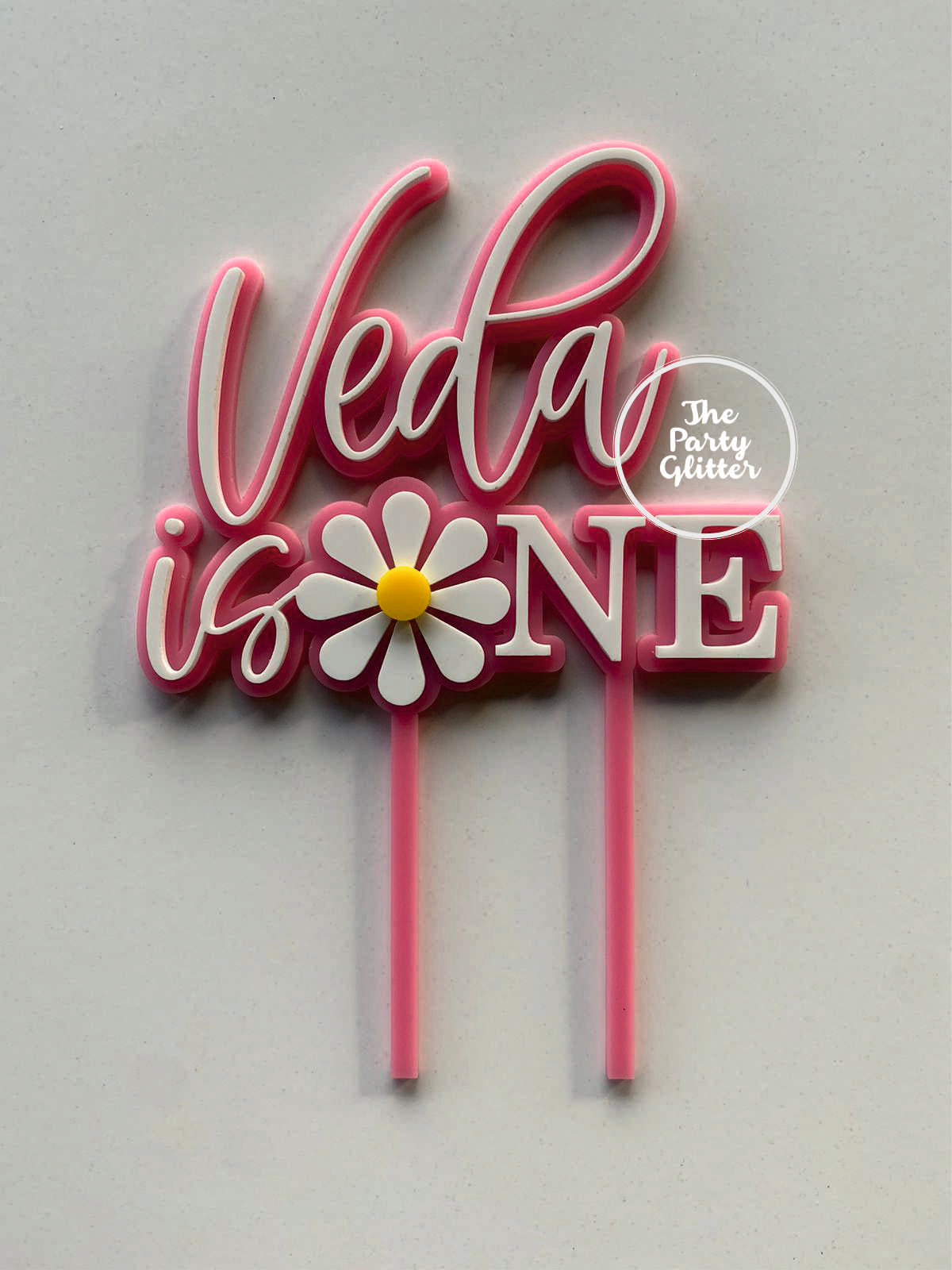 Layered Custom Cake Topper, Premium Cake Topper