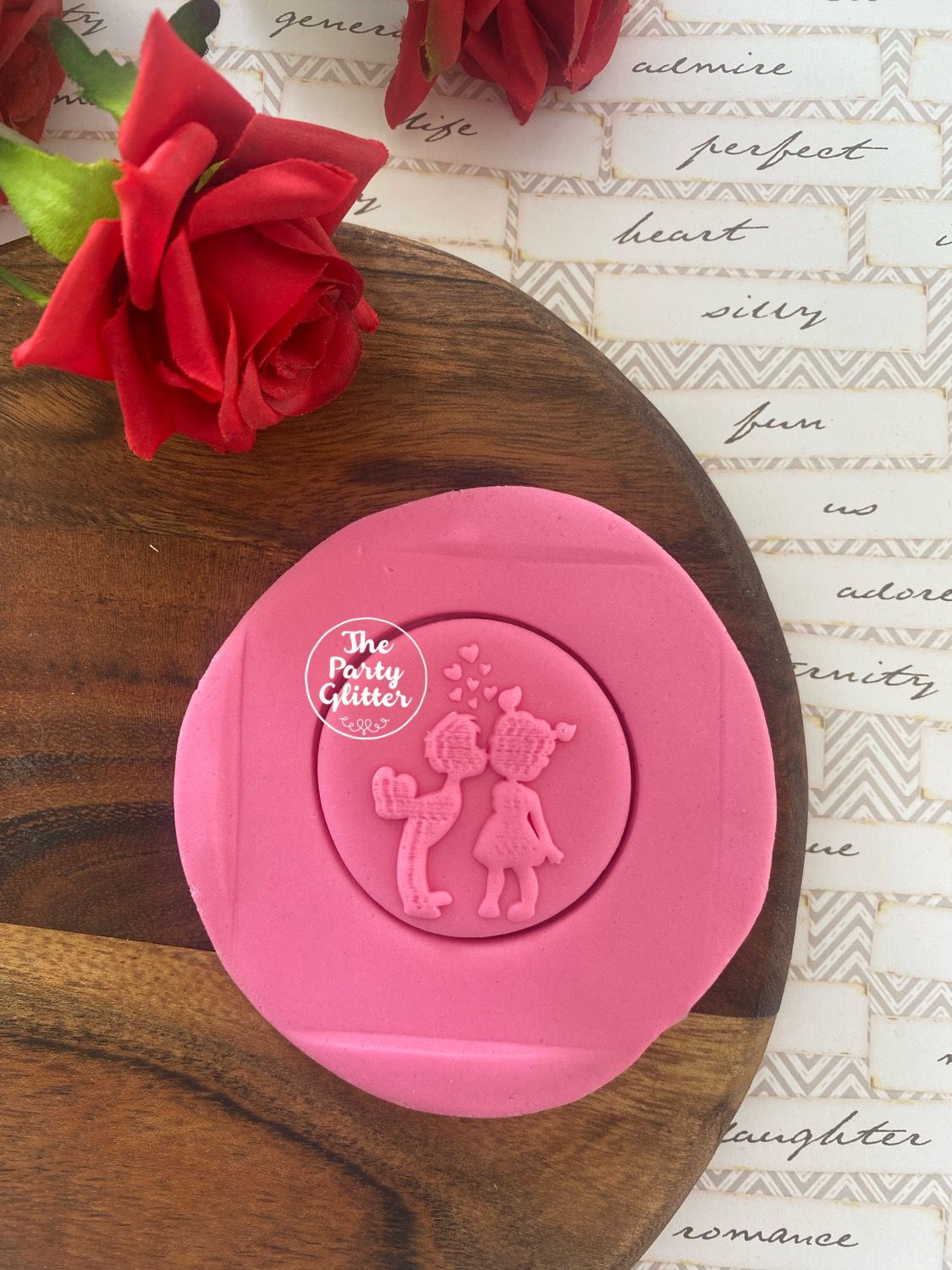 Valentine Fondant Stamp #5