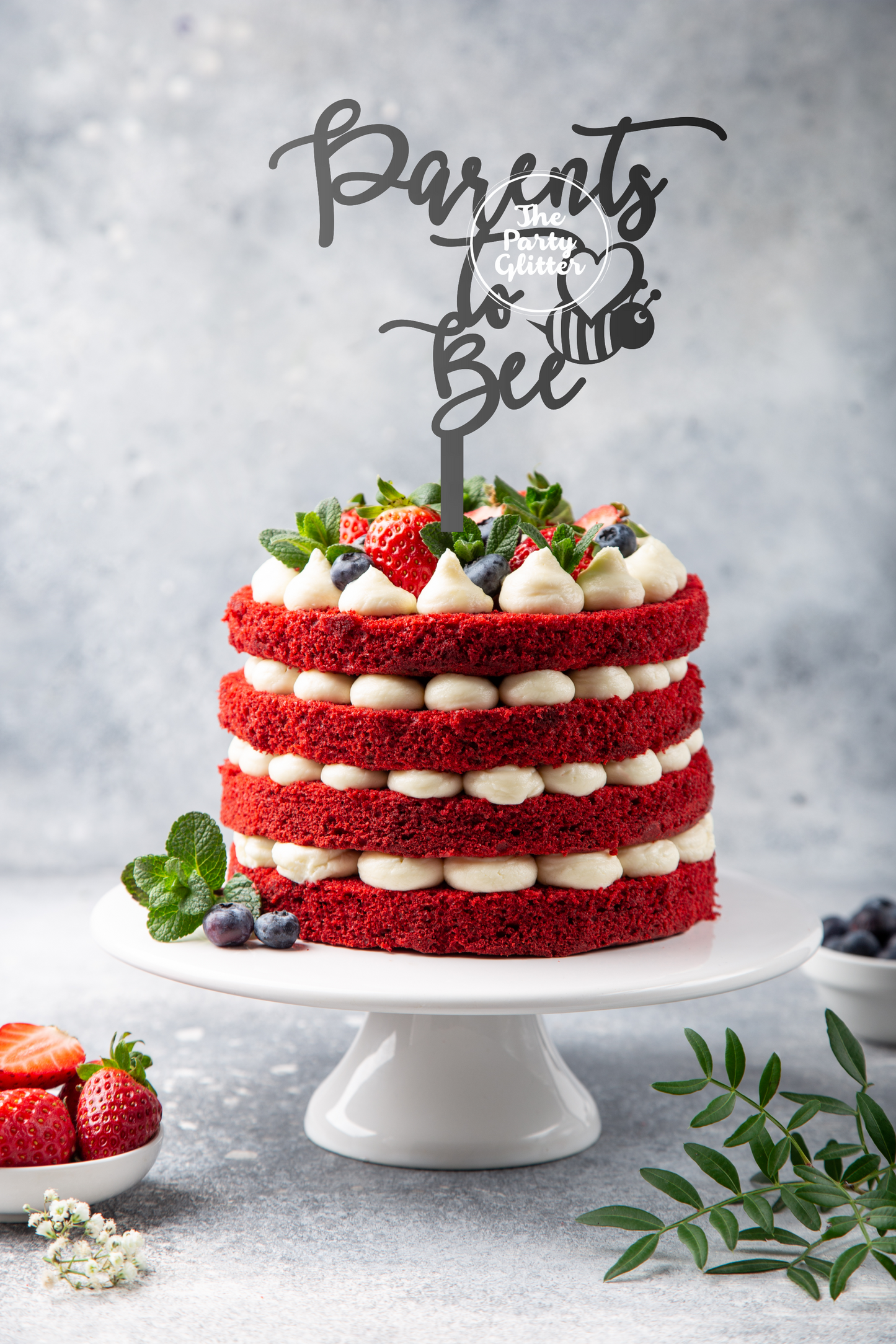 Parent To Be Cake Topper, Baby Shower Cake Topper
