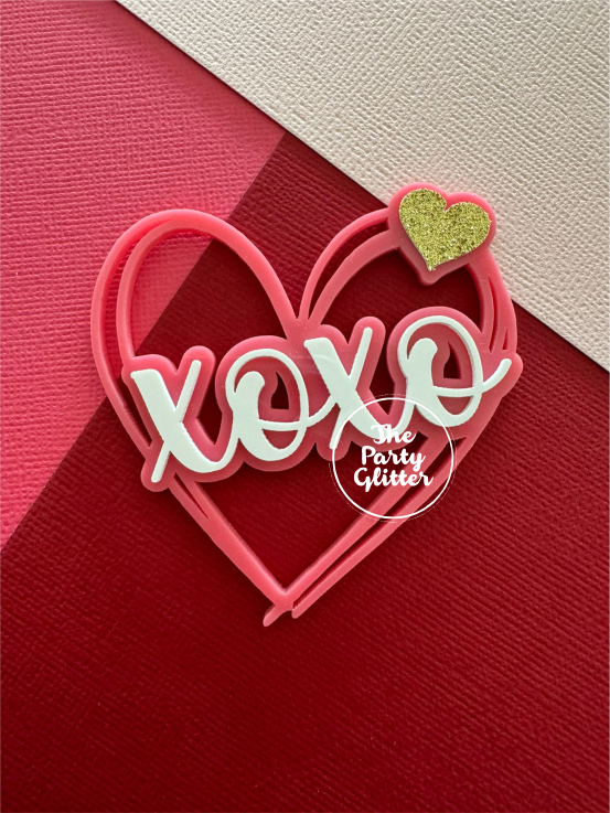 XOXO With Heart, Valentines Day Special (Pack of 5)