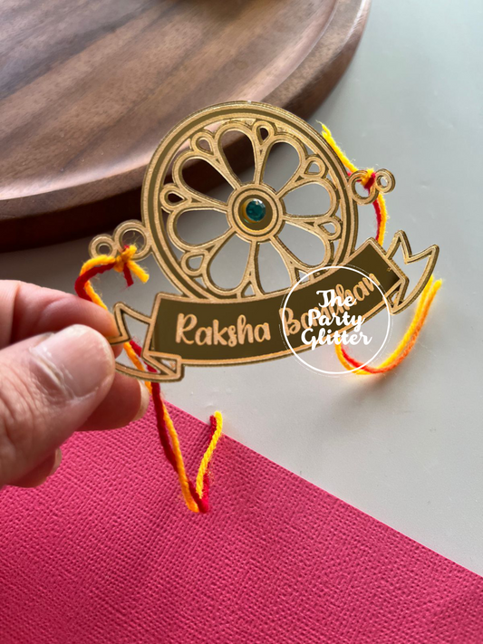 Raksha Bandhan Cutouts, Rakhi  (Pack of 5)