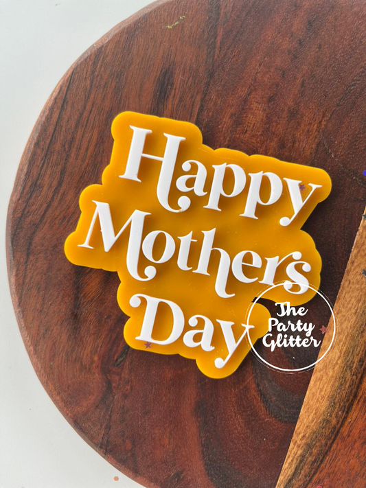 Happy Mothers Day Toppers (Pack of 5)