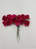 Pink Little Rose Artificial Flowers Bunch (Pack of 1 Bunch)