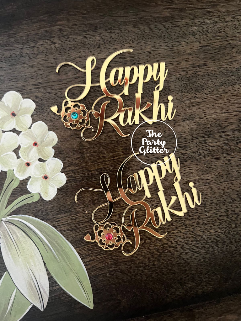 Happy Rakhi Cutouts (Pack of 5)