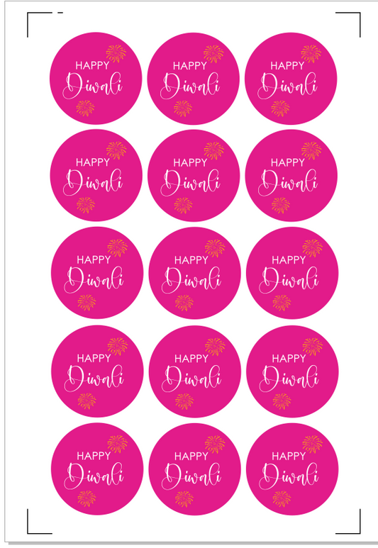 Diwali Stickers (Pack of 5 sheets)