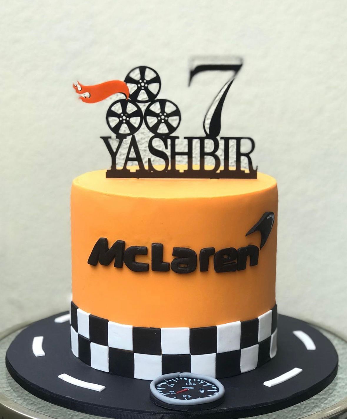 Hot Wheels Cake Topper