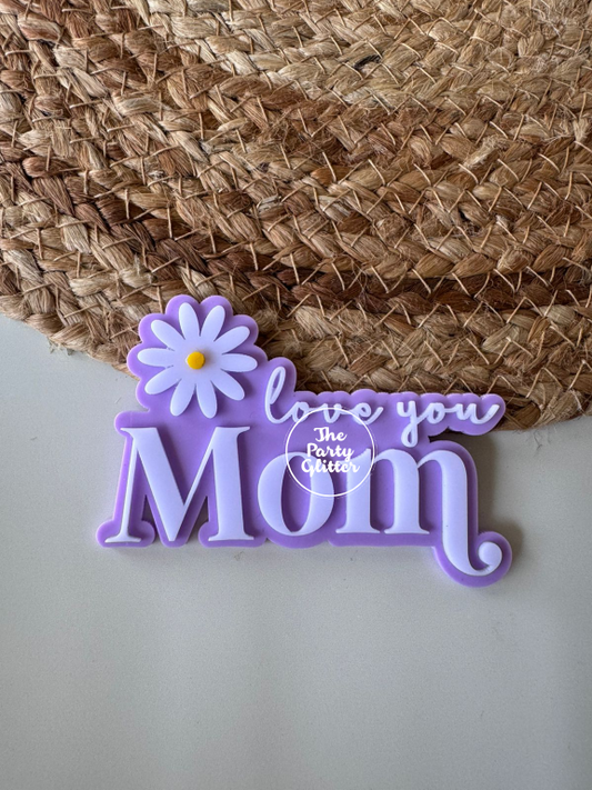 Love you Mom, Mother's Day Tag (Pack of 5)