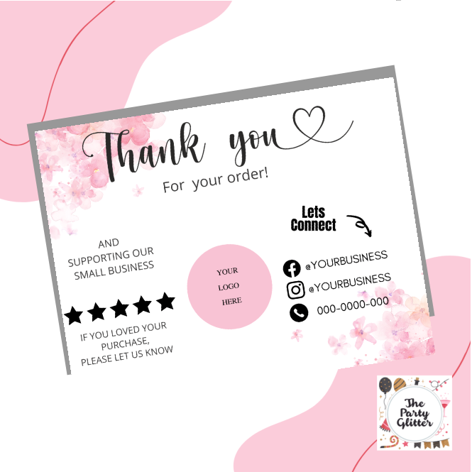 Thank You Cards (Pack of 50)