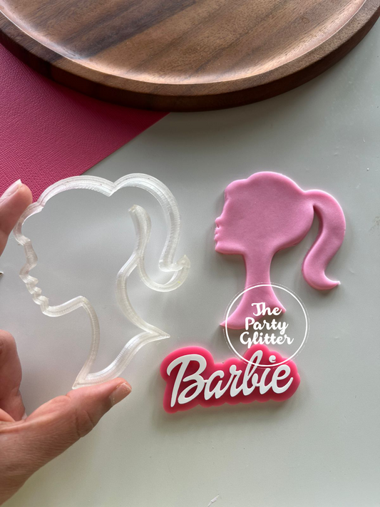 Flawless Barbie Face Cutter for Cakes and Cookies