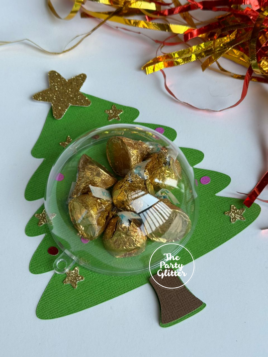 Christmas Tree Candy Filled Bauble