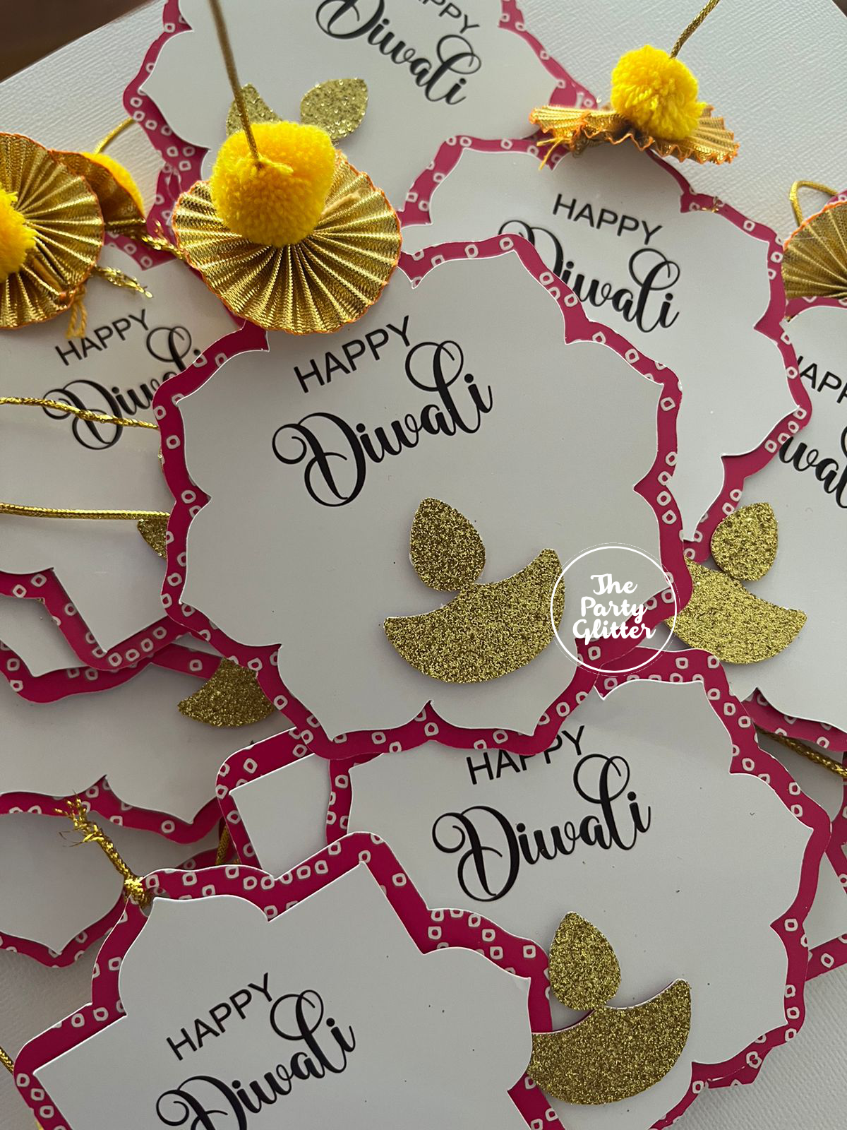 Diwali Paper Tags (Pack of 15)