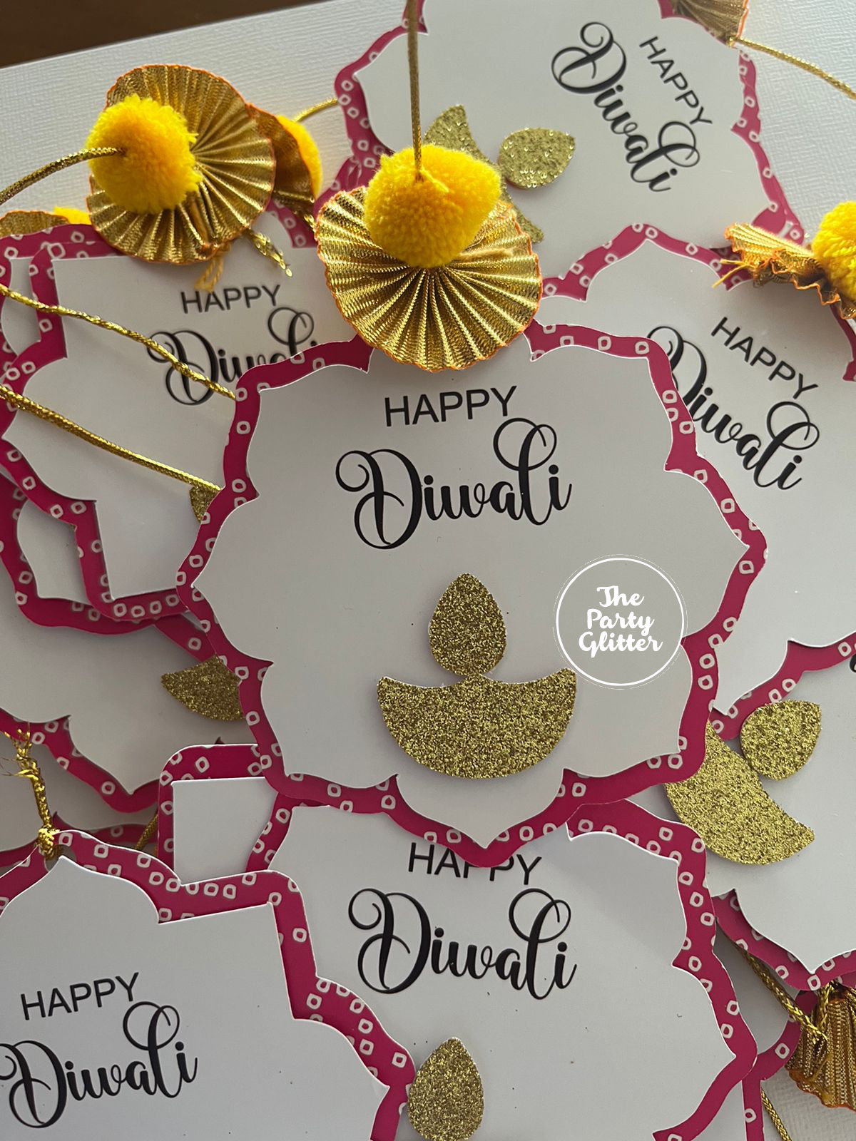 Diwali Paper Tags (Pack of 15)