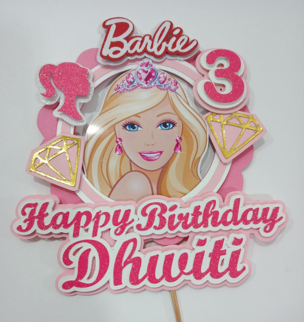 Barbie Princess and the Popstar Round Edible Cake Image Cake Topper – Cakes  For Cures