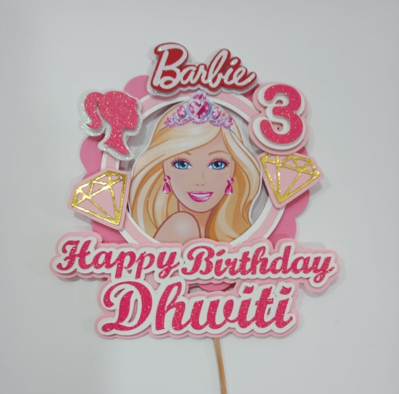 Barbie Cake Topper, Party Supplies