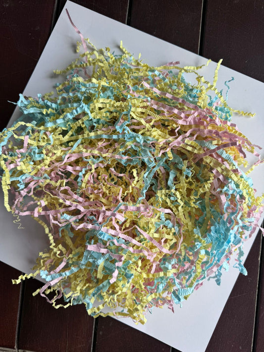 Shredded Paper, Crinkle Paper, Paper Filler Grass For Gift Box Fillers , Birthday Gift Ideas (200 G)