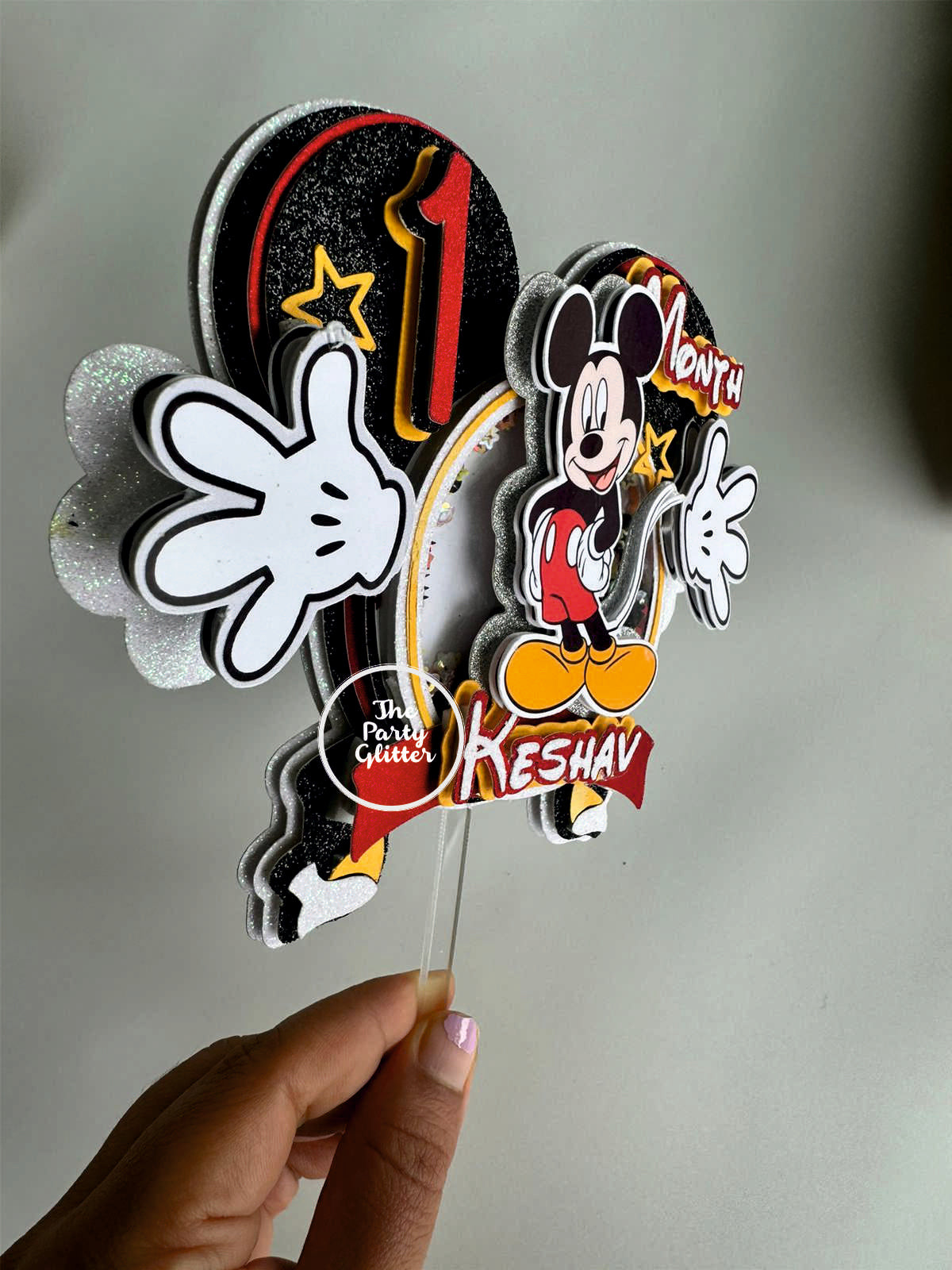 Mickey Theme Paper Topper