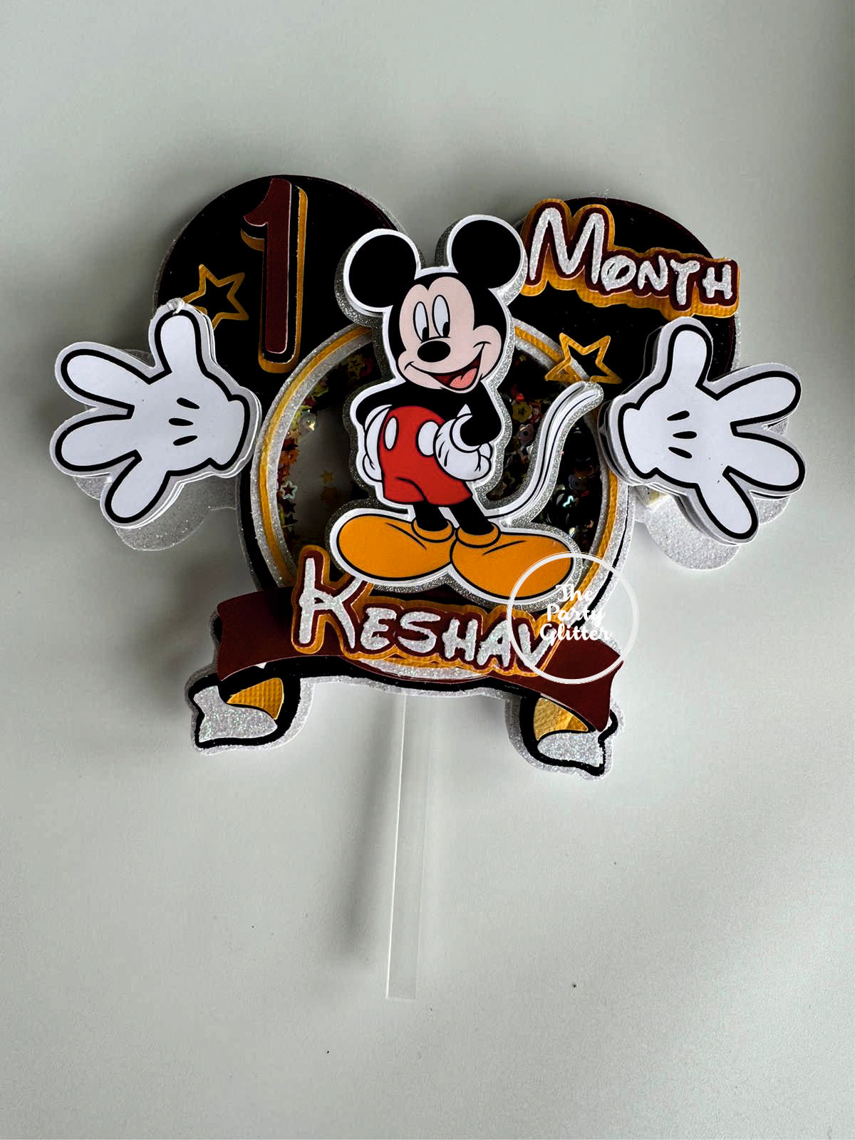 Mickey Theme Paper Topper