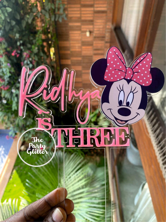 Mickey Theme Cake Topper