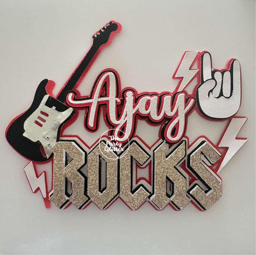 Rocks Paper Topper