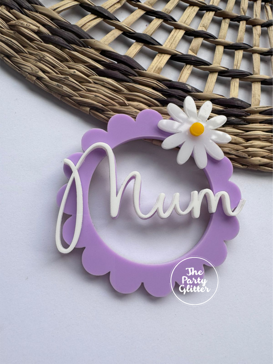 Mum Mothers Day Tags (Pack of 5)
