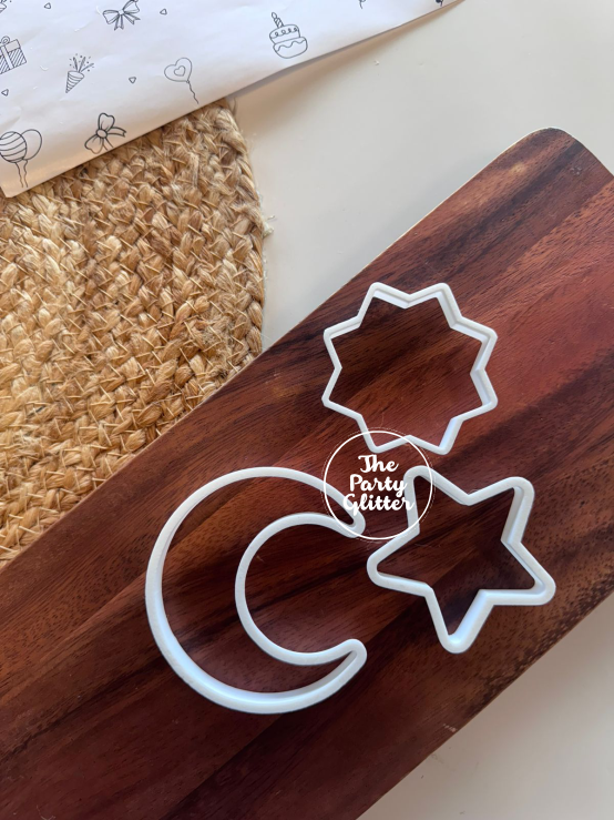 Ramadan And Eid Cutters (set of 3)