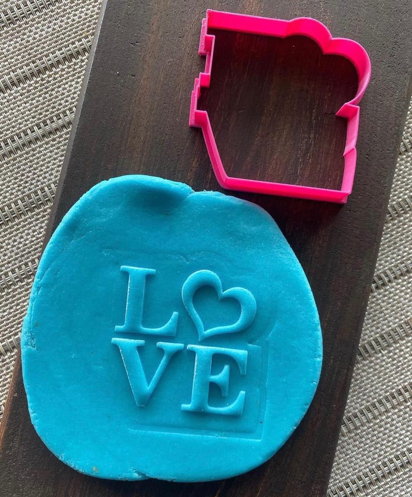 Love POPup! Stamp with Matching Cutter