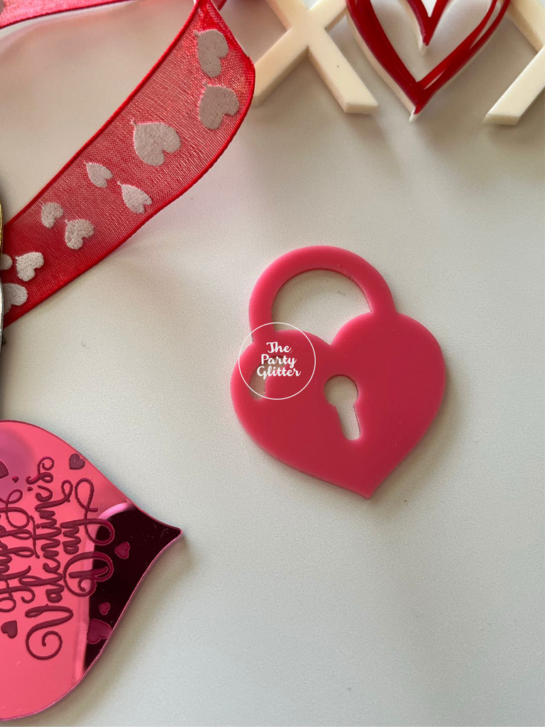 You hold the key to my heart Valentine Keepsake Acrylic Tag Love(Pack of 5)
