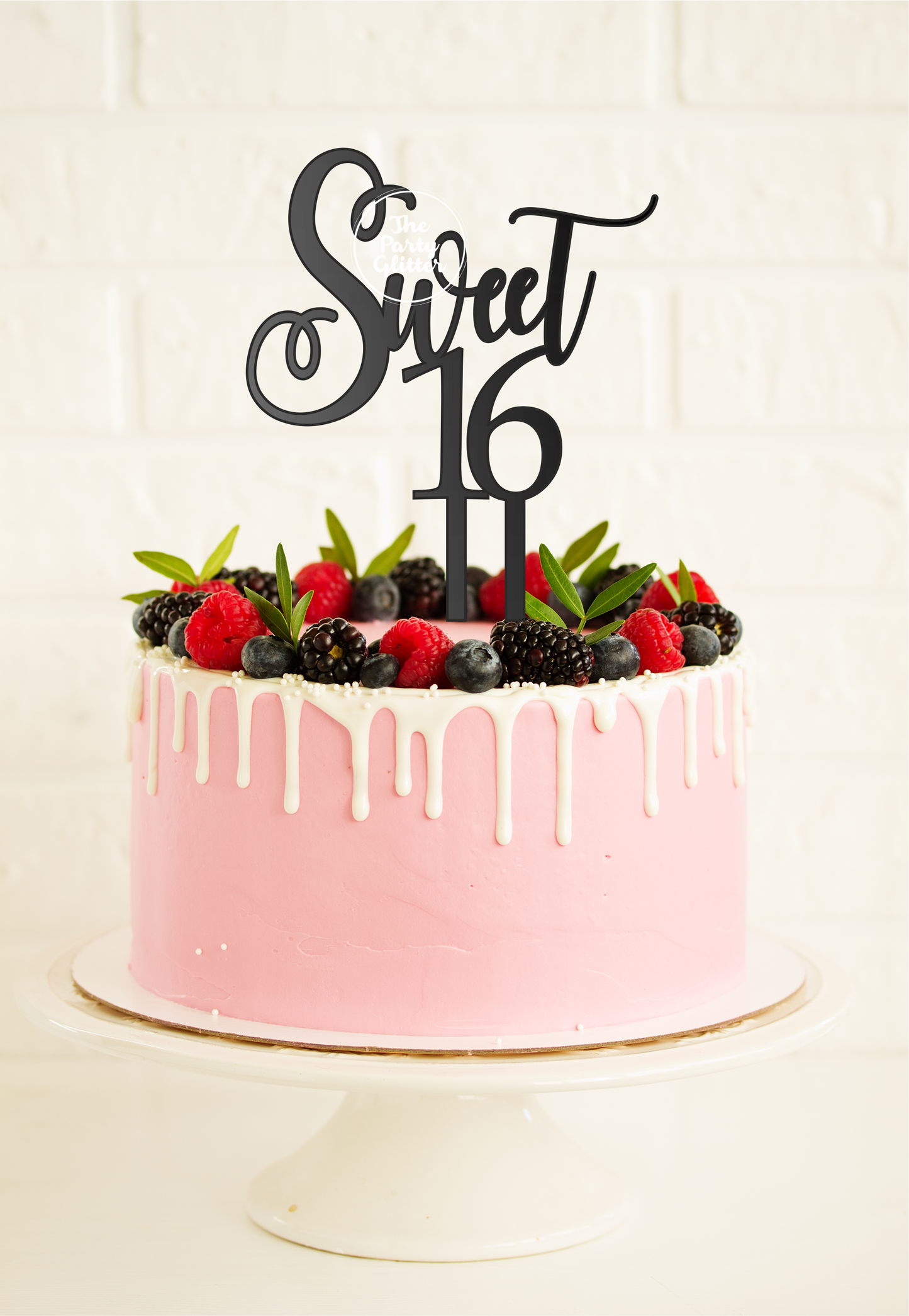 Sweet 16 Birthday Cake Topper, Sixteenth, Sixteen, 16 Birthday