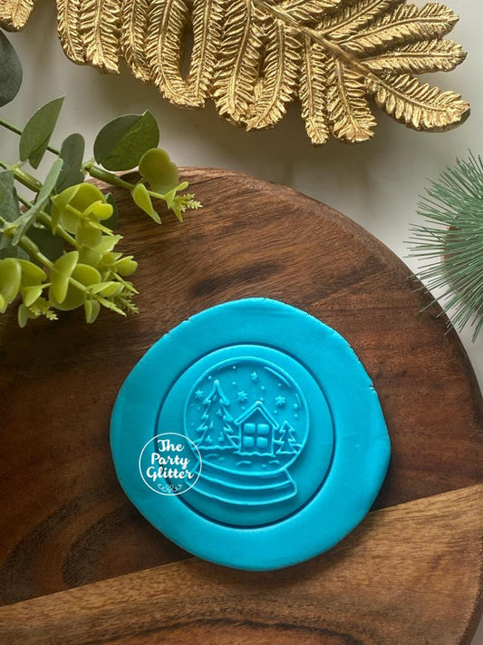 Christmas Snow Globe POPup! Stamp