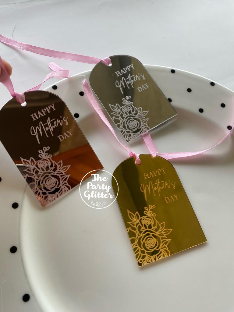 Happy Mother's Day Acrylic Tags(Pack of 5)