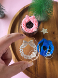 Christmas Wreath Set of POPup! Stamp and Matching Cutter