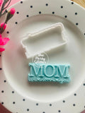 Mom I love you Set of POPup! Stamp and Matching Cutter
