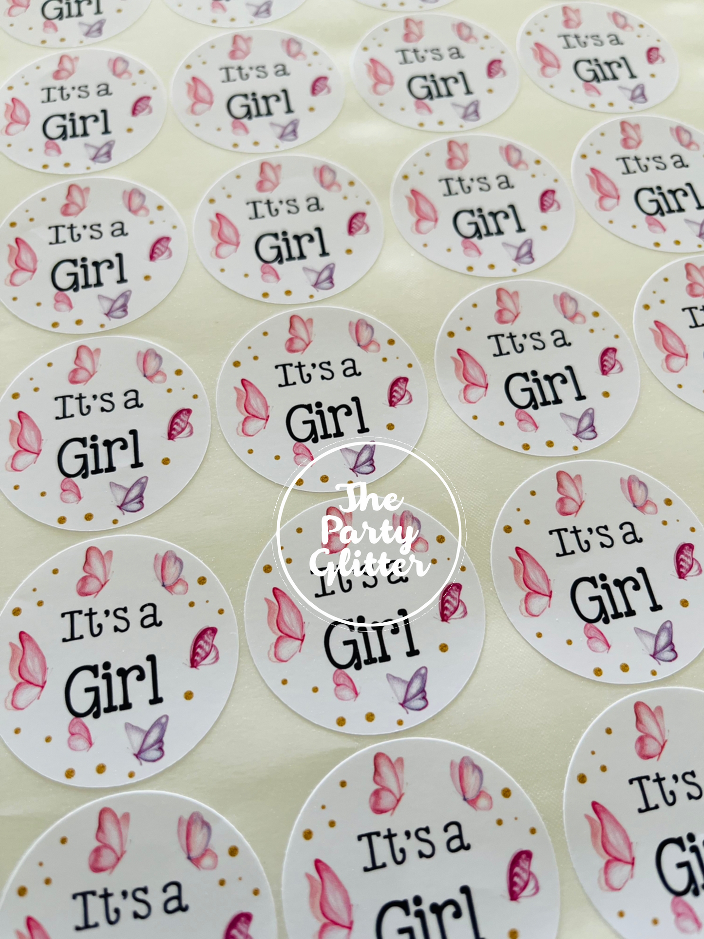 It's a girl stickers