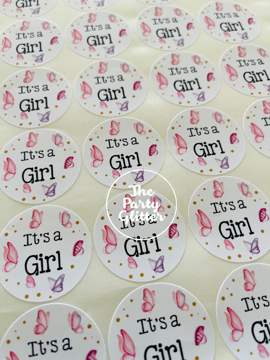 It's a girl stickers