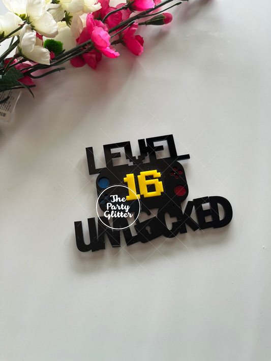 Level 16 Unloked Topper