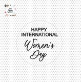 Happy International Women's Day Popup! Stamp