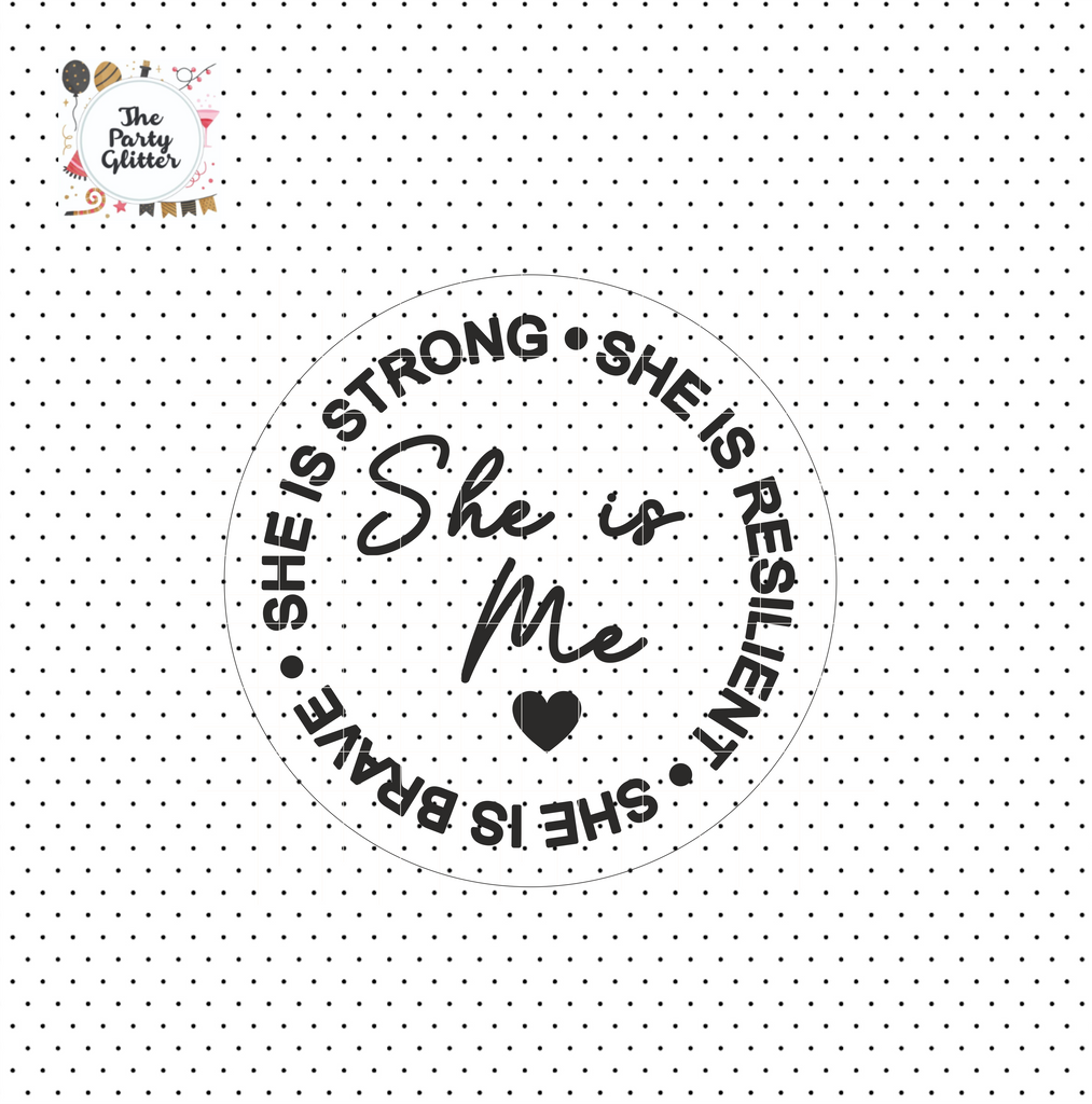 She Is Me Womensday Popup! Stamp