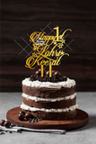 Happy Lohri Personalized Cake topper