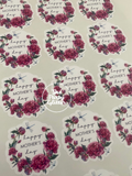 Happy Mothers Day Stickers Sheet